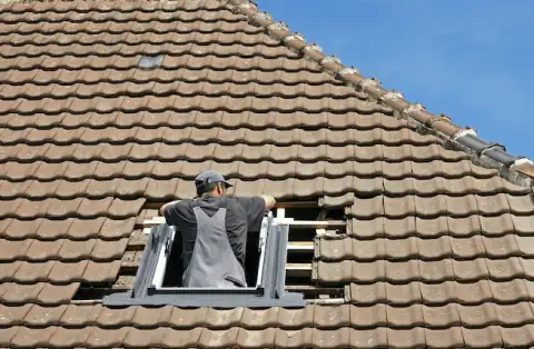 Pose de velux - Favières